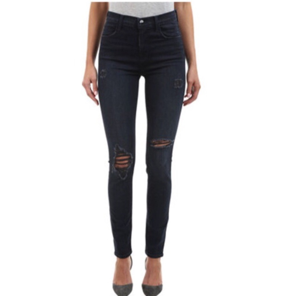 J Brand Women's Maria High-Rise Skinny Jean